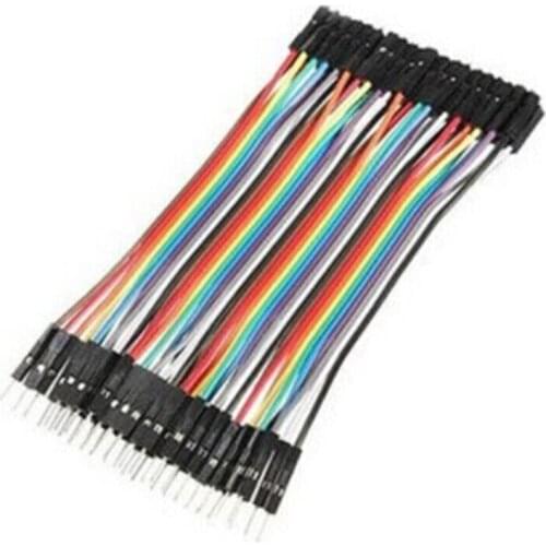 40Pcs Dupont Jumper Wire 10CM Male To Male Jumper Wire Dupont Cable For Arduino DIY KIT