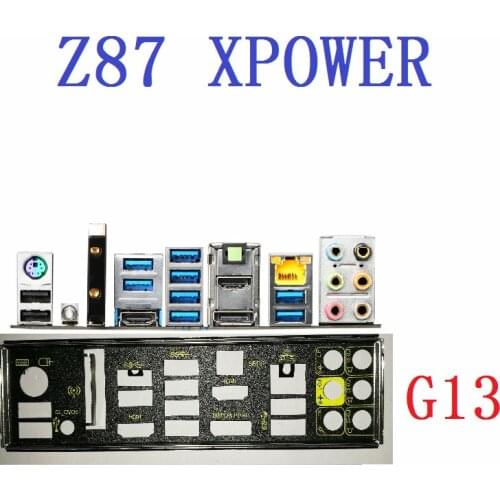 I/O IO Shield backplate FOR MSI Z87 XPOWER motherboard