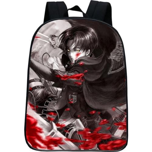 Anime Attack On Titan Backpack Students Boys Girls Bags Fashion New Pattern School Bag Children Daily Backpack Travel Bag