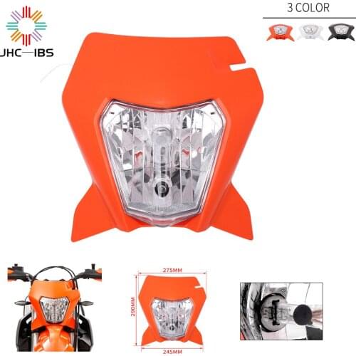Motorcycle Universal 2018 Headlight Headlamp H4 Head Light For KTM EXC EXCF SX XC XCW MX SMR SXS 125 250 350 450 500 505 525 530