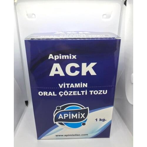 ACK Vitamin 1 Kg 10*100gr Packs Multivitamin For Animals High Performance Dog Cat Chicken Birds Food Add Healt Farm Anti Stress