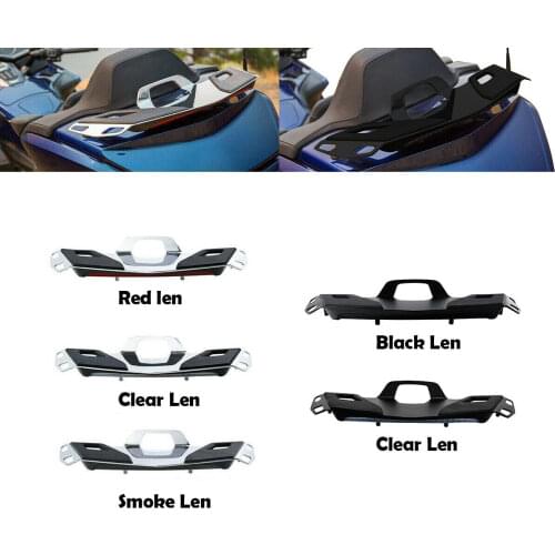 Motorcycle Rear Trunk Luggage Rack LED Brake Light For Honda Goldwing GL1800 2018-2020 2019