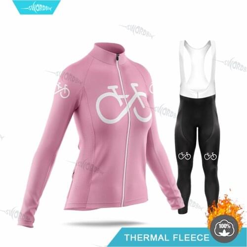 Womens Cycling Clothing Winter Mountain Bike Clothing Team Cycling Clothes MTB Cycling Suit Women Ropa Ciclismo Triathlon