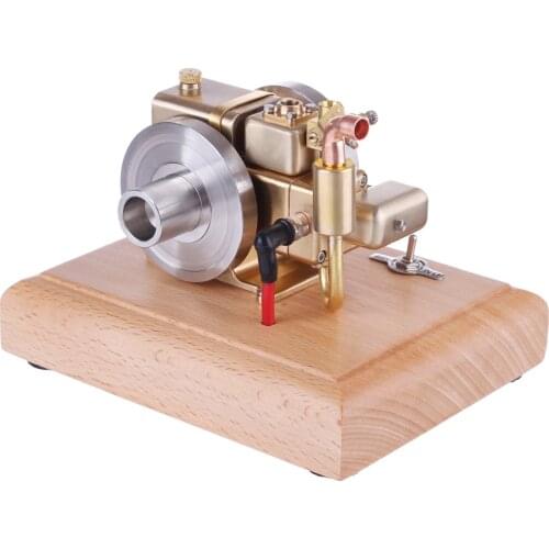2.6cc Water-cooled Mini Four-stroke Gasoline Engine Model with Wooden Base
