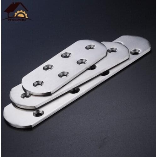 4 Pieces Corner Brackets Connecting Piece 3mm Stainless Steel Joint Fastener Protector Supporting DIY for Shelf Chair Board Desk