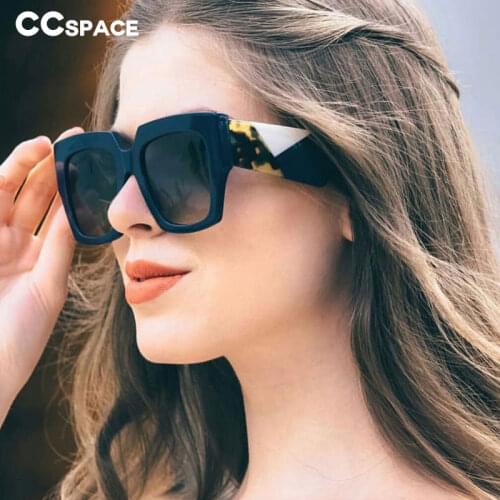 49550 Square Retro Oversized Sunglasses Brand Designer Fashion Men Women Shades UV400 Vintage Glasses