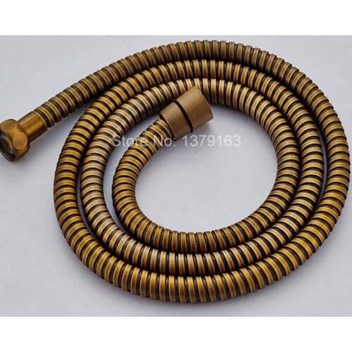 59" (150CM) Antique Brass hand shower Hose 1/2" Connection Bathroom Accessory aba024