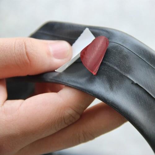 96pcs Tyre Rubber Patch Cycling Puncture Repair Mountain Bicycle Tire Tools Kits Portable Waterproof Cycling Elements