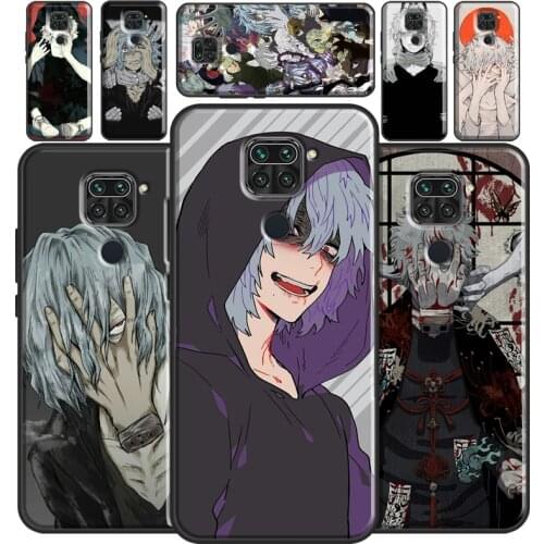 Tomura Shigaraki My Hero Academia For Redmi Note 9 Pro Case For Redmi Note 8 Pro 7 8T 9S Cover For Redmi 9C 9 A K30 Ultra