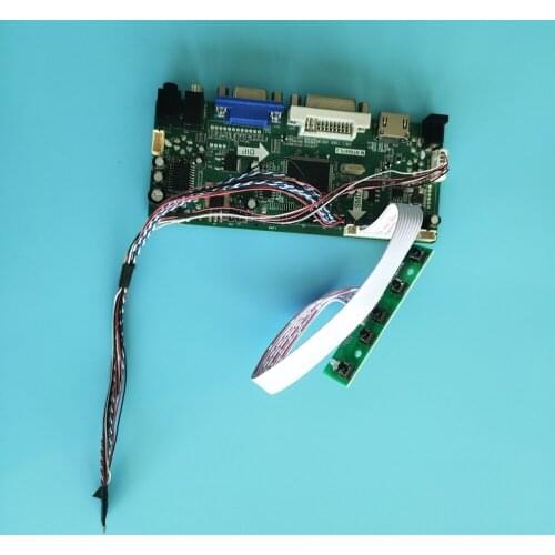 Kit for LTN156HT01-201 LED HDMI DVI VGA LCD Aduio controller driver board 15.6" 40pin 1920X1080 monitor screen card