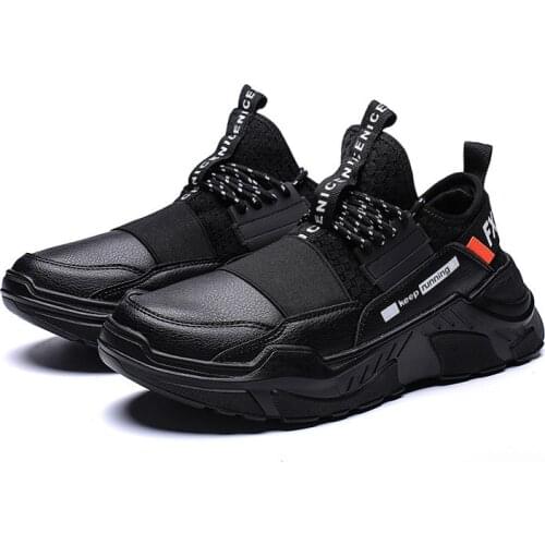 Hidden Heels High Top Sneakers Men Sports Shoes Chunky Sneakers Autumn Casual Flats Sneakers Red Shoes Tenis Masculino #y3