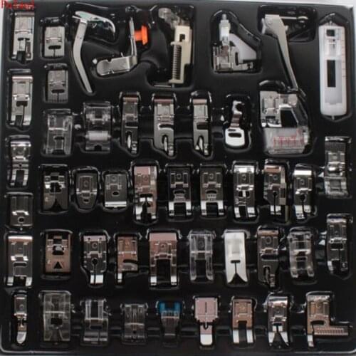 Pulaqi Domestic Sewing Machine Presser Foot Braiding Blind Stitch Darning Presser Feet Kit Set for Sewing Equipment Accessories