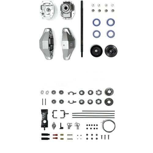 Differential lock gear set + differential lock toggle + differential lock control end set+AXLE COVER for Capo jkmax parts