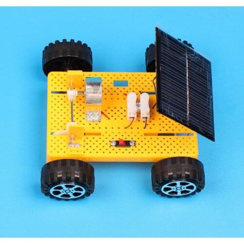 Scientific experiment Toy Childrens diy Kit Materials Technology small-scale production of Lunar Adventure Solar vehicle