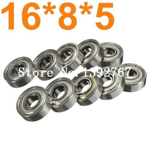 8Pcs/Pack Upgrade Steel Rolling Ball Bearing 16*8*5mm 85763 81070 For 1/8 RC Car HSP Himoto Nitro Truck Baja