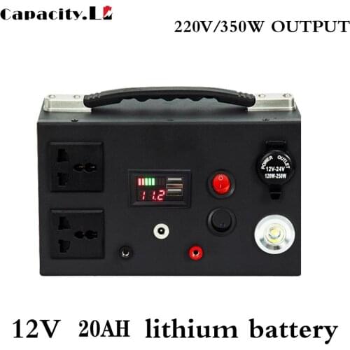 Portable power station 12 to 220V 252WH 3780WH lithium battery for Household generator Outdoor Camping Travel Hunting emergenc
