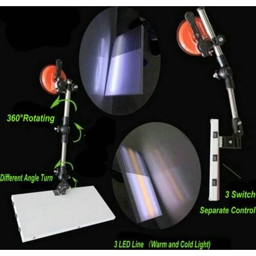Suck Style LED PDR Lamp Dent Repair Tools Dent Detector -PDR light master PDR kit lamp board PDR line Board