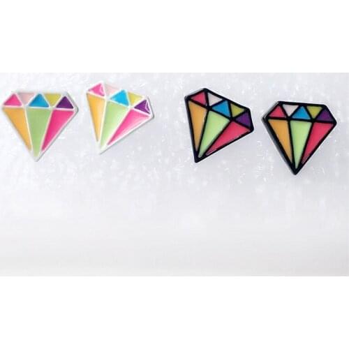 Colorful Jewelry model Fashion Anime Cartoon Earring Animal Stud Earrings For Women Girls Kids New Gift