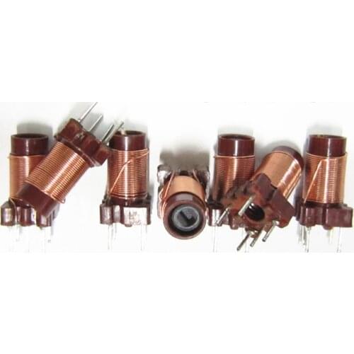 Adjustable inductor with Magnetic core Fine tune High frequency winding inductance Intermediate coil 26T 2.1uh-6.8uH 100pcs