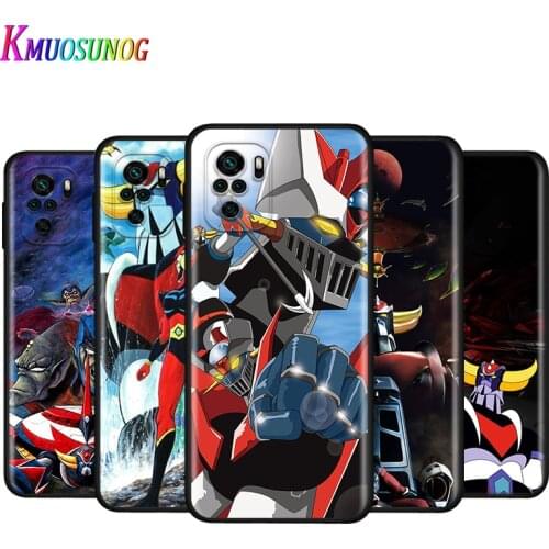 Silicone Cover UFO Robot Grendizer For Xiaomi Redmi Note 10 10S 9T 9S 9 8T 8 7 7S 6 5A 5 4 4X 5G Pro Max Phone Case