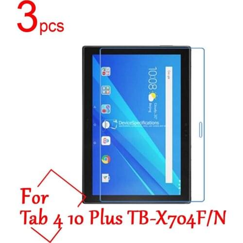 3pcs Ultra Clear/Matte/Nano anti-Explosion LCD Screen Protector Film Cover For Lenovo TAB 4 10 Plus TB-X704F/N X304F/N 10.1 Film