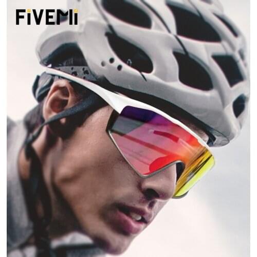 Bike Glasses Cycling Goggle Outdoor Ultra Lightweight UV Protection Sports 5 Lens Bicycle Sunglasses For Men Polarized Lenses