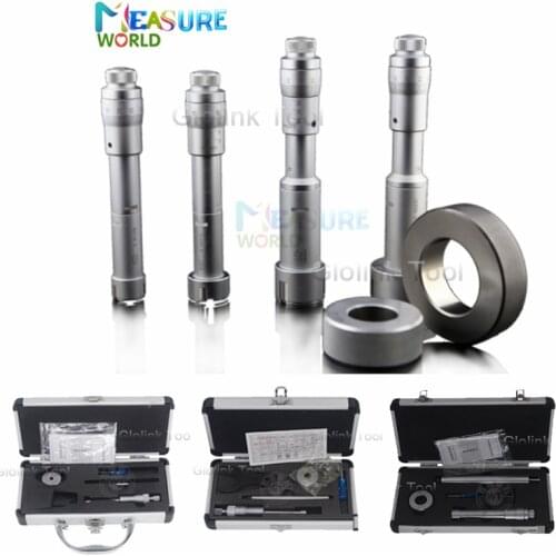 Internal Micrometers Three point inside Micrometer Measurement Tool Measuring Gauge 6-8mm 8-10mm 16-20mm 75-88mm 87-100mm