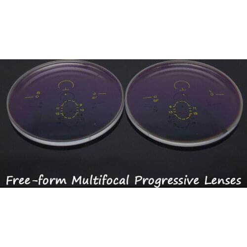 1.56 1.61 1.67 1.74 (ADD +0.75~+3.50) Progressive Multifocal Lenses Prescription Myopia Hyperopia Free- Form Customized Lens