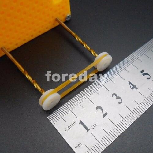 1000PCS 1.5MMX19MM Silicone Rubber Drive belt Pulley Model Motor DIY 1.5MM X 19MM Inner dia:15MM Yellow NEW HQ *FD031X1000