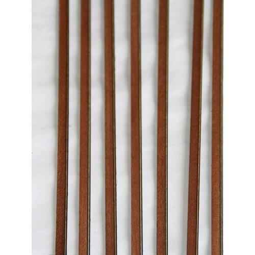 20 pcs Sapele+bk+wh+bk guitar Binding Inlay Body Project Purfling Strip Guitar Bass Ukulele Accessories wood