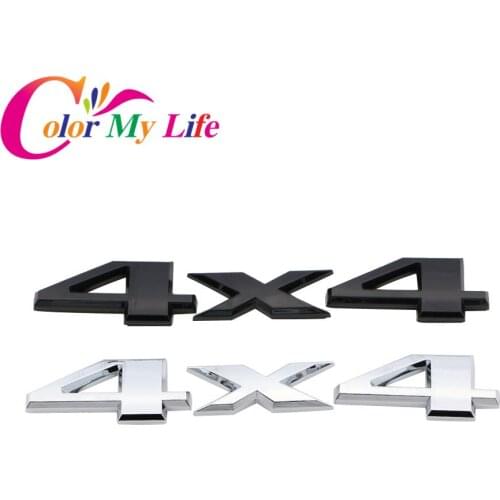 4x4 Four Wheel Drive Car Sticker Auto Stickers for Honda Nissan Mazda Suzuki Lexus Renault for Mitsubishi Hyundai Kia Volvo Car