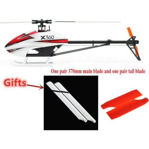 ALZRC Devil X360 Flybarless 3D Kit for gaui X3 Helicopter with Canopy and Blades