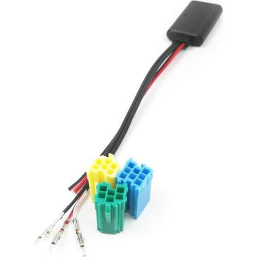 Car Radio DIY Blueooth Module DIY MINI ISO 6Pin 8Pin Bluetooth AUX Adapter For Volkswagen Fiat Renault
