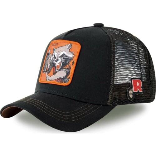 New Brand Anime Cartoon Mickey MARVEL Snapback Baseball Cap Men Women Hip Hop Dad Mesh Hat Trucker Hat Dropshipping