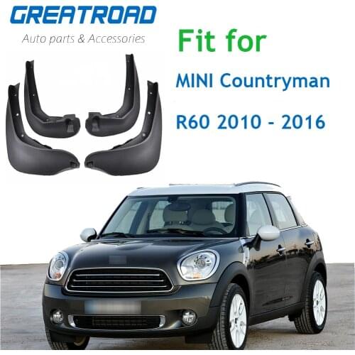 Front Rear Mud Flaps For MINI Countryman R60 2010 - 2016 Mudflaps Mud Flap Splash Guards 2011 2012 2013 2014 2015 Set Mudguards