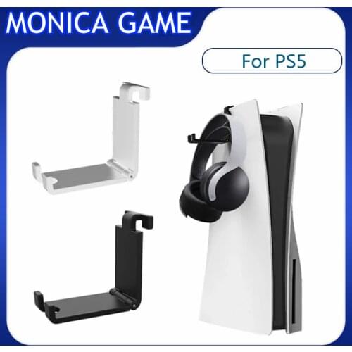 PS5 Earphone Hook Holder Game Console Hanging Host Helmet Bracket Hook Earphone Rack Storage For PS5 Game Machine Accessories