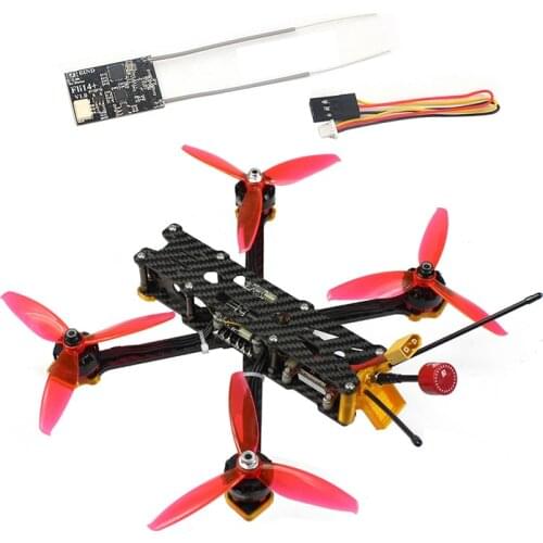 DIY 220mm F220 5inch PNP RTF FPV Racing Drone with Razer Micro 1200TVL Camera 60mm RP-SMA Antenna 5.8G 40CH FPV Goggles Monitor