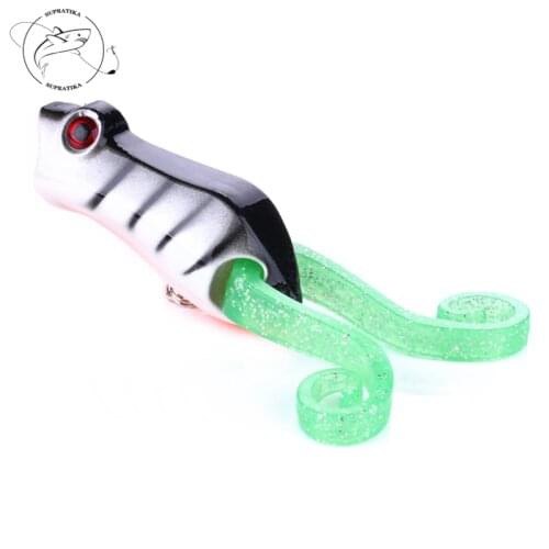 Artificial Popper Plastic Hard Bait Lifelike With Hook3D Eye 5Colors 10g/5.5cm Bionic Bait Wobbler Sea Fishing Lure Outdoor