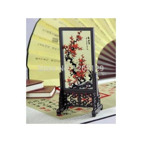 Chinese wind features small table screen desk furnishing articles of handicraft