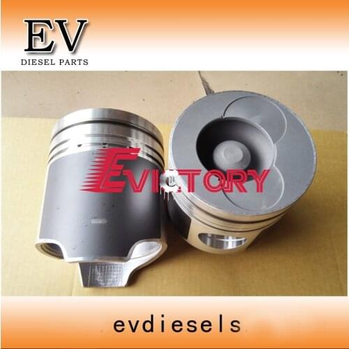 For Hyundai R380LC engine rebuild D6AC piston and piston ring set