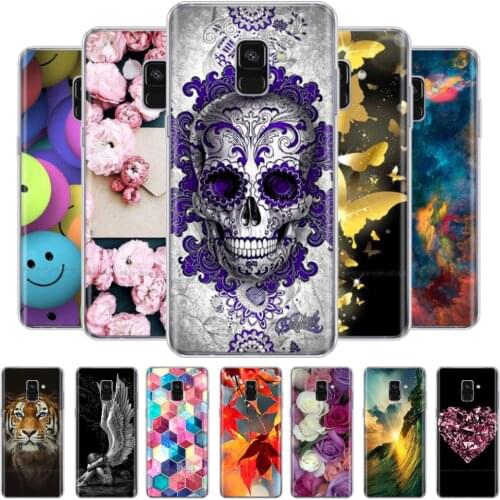 Soft Phone Case for Samsung A8 Cases A 8 TPU Cover for Samsung Galaxy A8 Plus 2018 A730 Fundas Back Cover Coque Shells Bumper