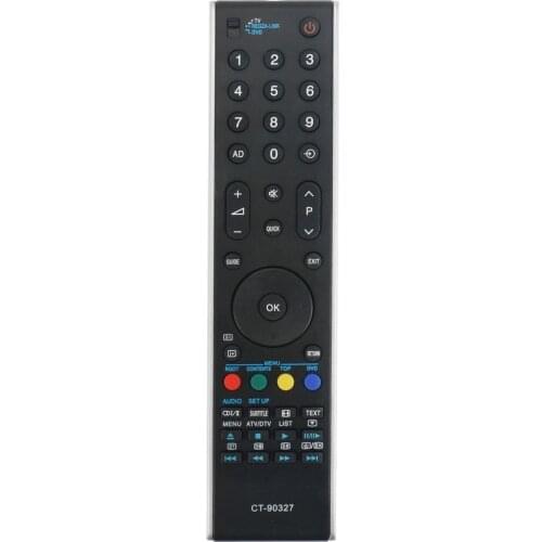 New Remote Control CT-90327 for TOSHIBA TV 37RV685DR 37XV635DR 37ZV635DR 32RV685DR 32XV635DR