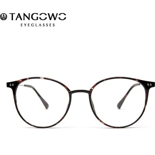 TR90 Retro Round Frame Optical Glasses Men Women Plastic Glasses Frame Myopia Prescription glasses Computer Reading Eyewears