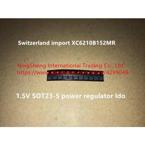 Original new 100% XC6210B152MR 1.5V SOT23-5 power regulator ldo