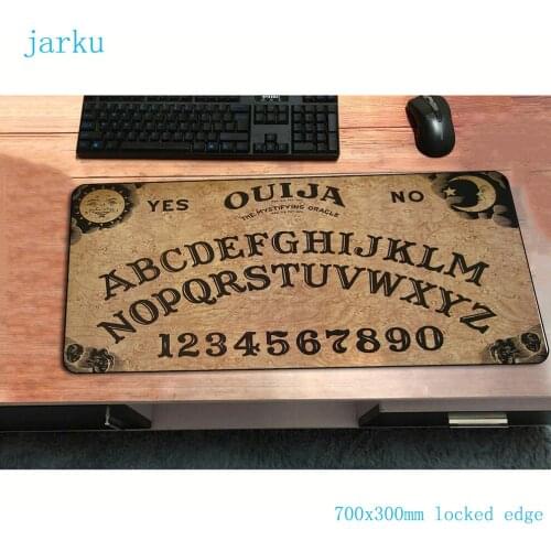 Ouija board mouse pad 700x300x2mm gaming mousepad New arrival office notbook desk mat anime padmouse games pc gamer mats