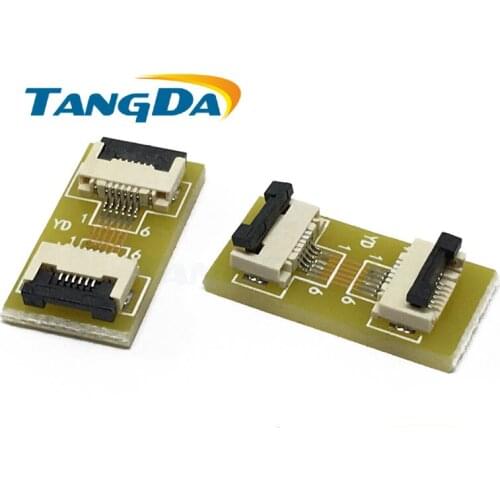 Connector FPC FFC pitch: 0.5mm extend Cable Wire lengthen Adapter plate 6 - 60pin more 8P 10P 20P 30P 40P Ribbon TANGDA A