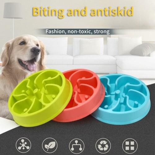 Dog Bowl Slow Feeder Pet Supplies Pet Accessories Dog Slow Feeder Bowl for Cat Pets Dog Food Bowl Puppy Accessories