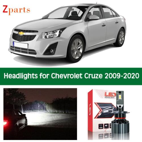 Car LED Headlight For Chevrolet Cruze J300 J305 J308 Canbus Headlamp Low Beam High Beam 12V Lighting Light Bulb Lamp Accessories