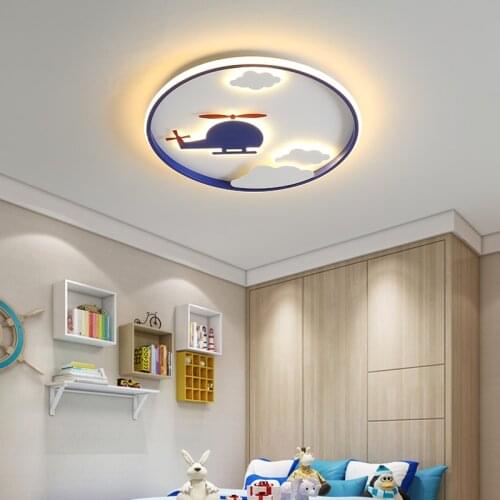 Creative airplane led ceiling light For Kid room Childrens room boys room Modern led ceiling lights AC110V 220V ceiling lamp