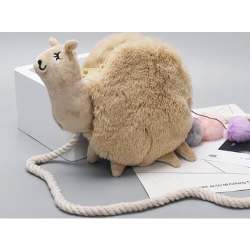 16CM Soft Plush Animals Bags Simulation Camel Animal Plush Storage Bag Children Kids As Birthday Christmas Gift Cute Lady Bag